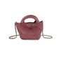 Woven Extra Mini Hobo Bag