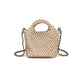 Woven Extra Mini Hobo Bag