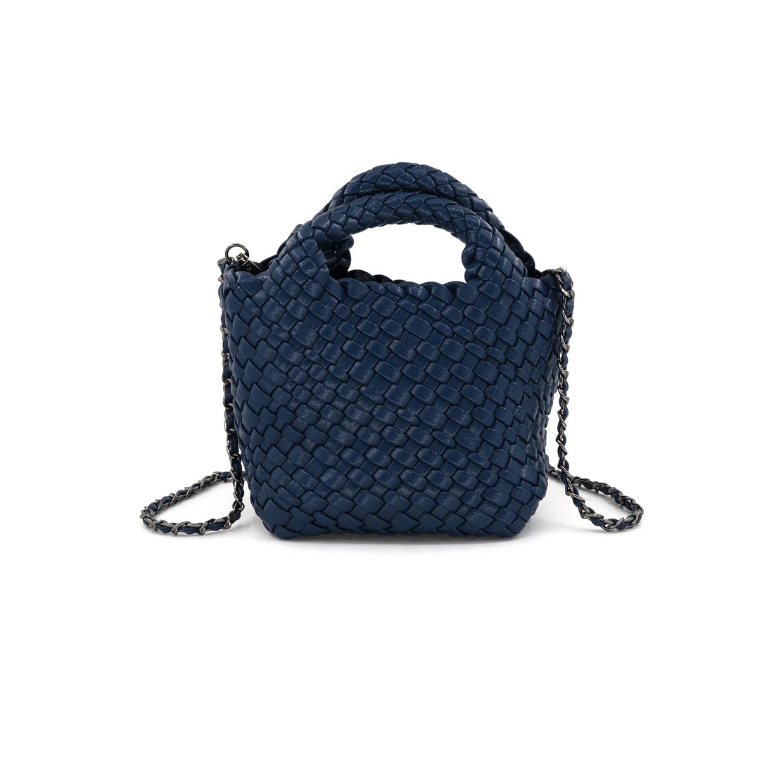 Woven Extra Mini Hobo Bag