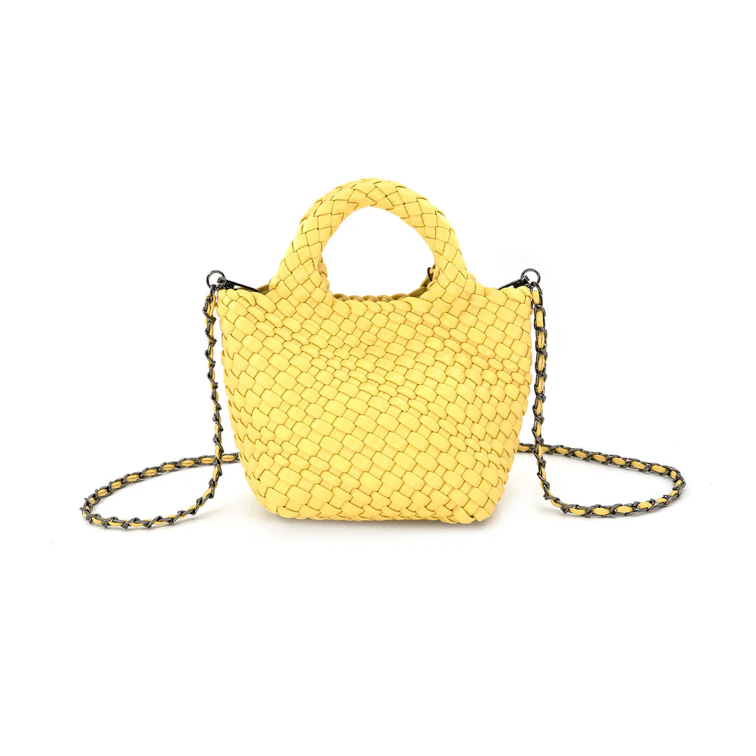 Woven Extra Mini Hobo Bag