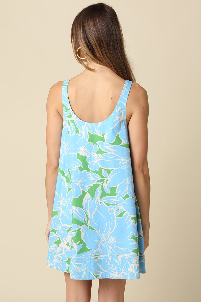 Andreos Sleeveless Mini Dress