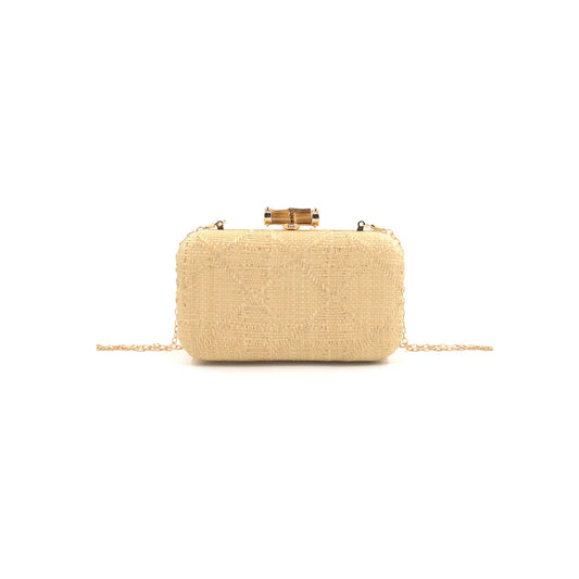 Ischia Clutch In Khaki