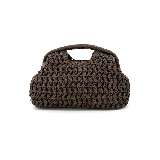 Portofino Clutch In Chocolate