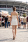 Exclusive Lace Trimmed Day-to-Night Mini Dress