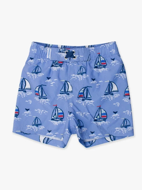 RuggedButts Blue Seas The Day Swim Trunks