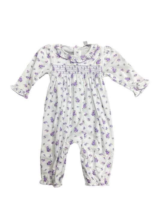 Kissy Kissy Lilac Roses In Bloom Playsuit