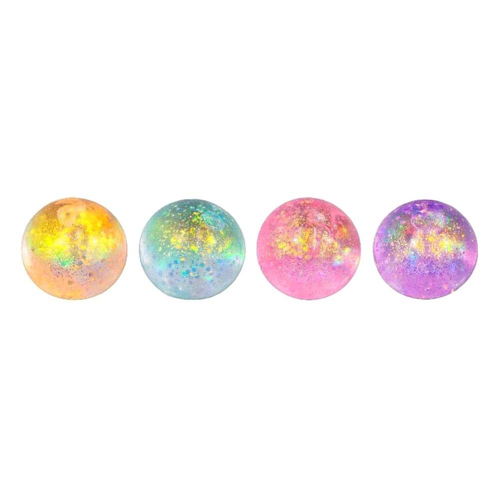 Glitter Ball Squeeze Squishy Stress Relief Toy