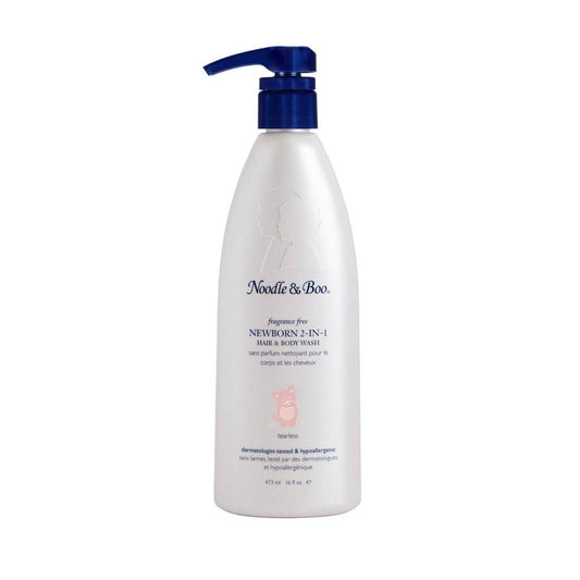 Noodle & Boo Newborn 2-in-1 Hair & Body Wash, Fragrance-Free, 16 oz