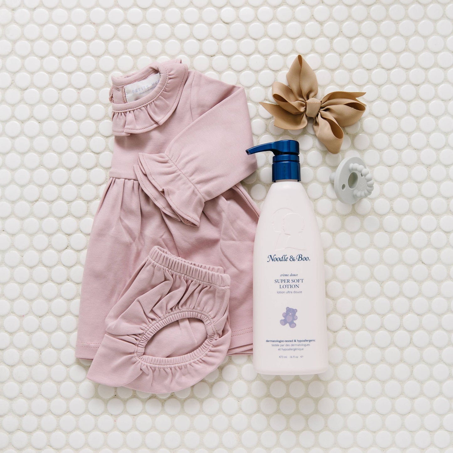 Noodle & Boo Super Soft Baby Lotion, Crème Douce, 16 oz