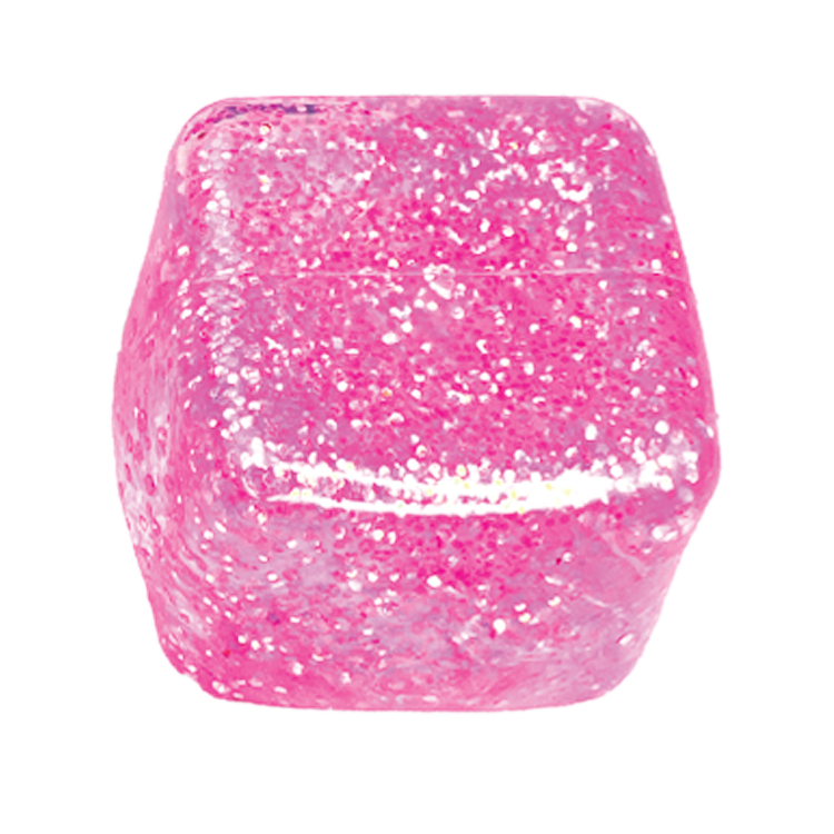 Fun Doh Glow in the Dark Squishy Sparkle Cube