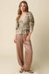 Jaynie Print Peplum Blouse