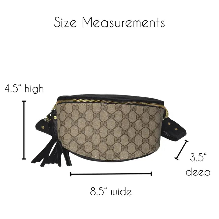 Gucci belt bag size guide sale