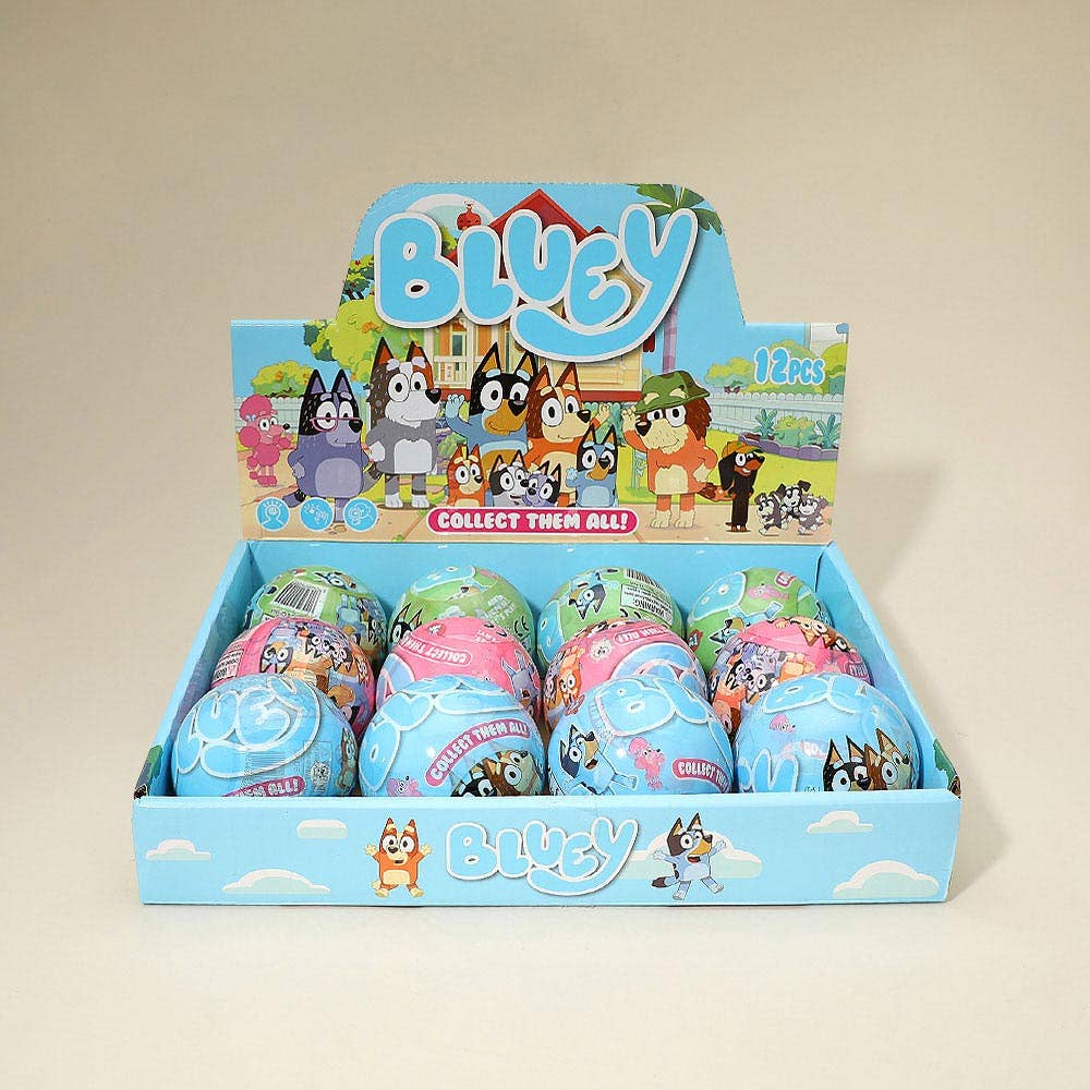 Bluey Dog Character Surprise Capsule Toys