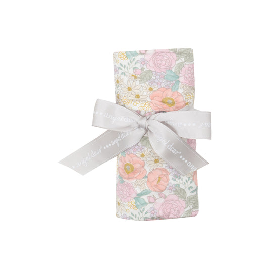 Angel Dear Peonies & Roses Swaddle Blanket