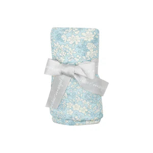 Angel Dear Blue Meadow Floral Swaddle Blanket
