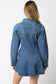 Angela Denim Shirt Mini Dress