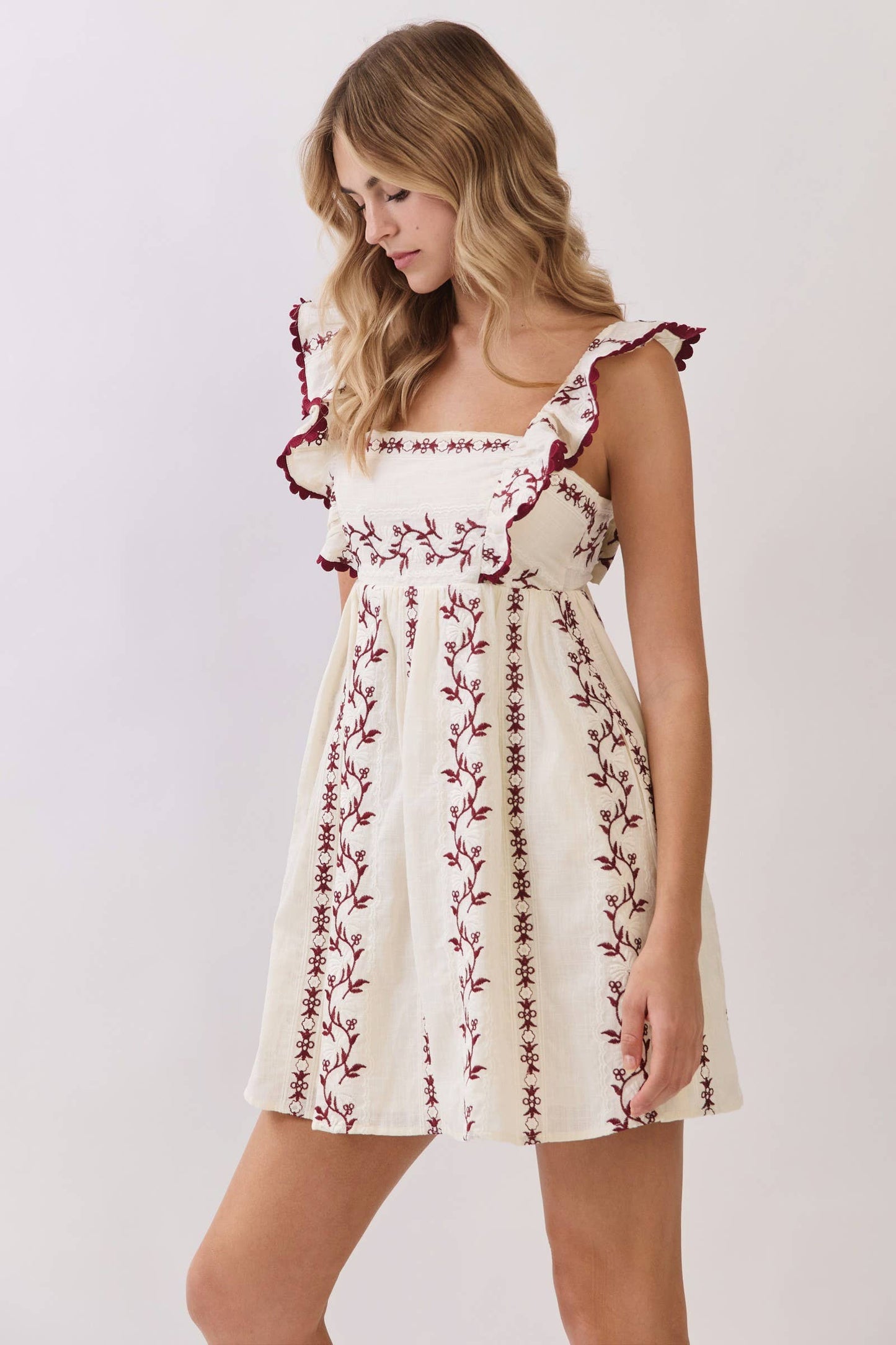 Meet Me at Doak Mini Tie Back Dress
