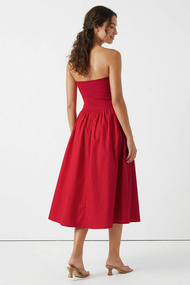 Tube Top Maxi Dress