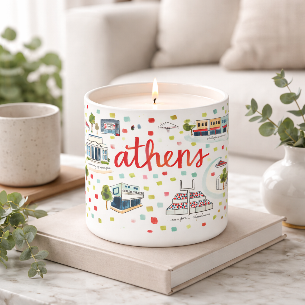 UGA Athens Candle