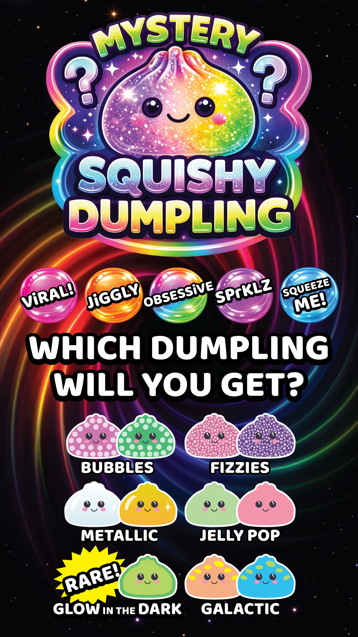 Fun Doh Mystery Dumpling Squishes