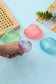 Seashell Shaped Glitter Squishy Toy