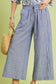 Beach Life Wide Leg Pants In Blue