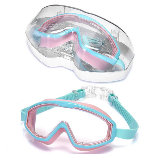 Clip On Kids Swim Goggles - Anti-Fog