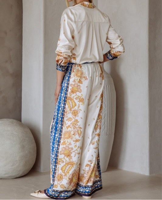 Fall Fresh Print Pants