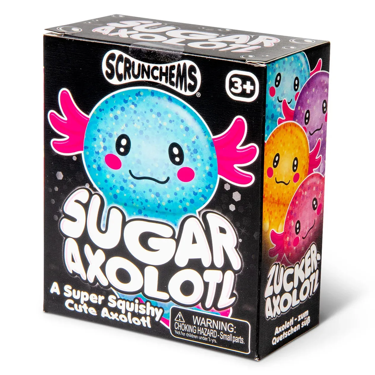 Scrunchems® Sugar Axolotl Squishy Fidget Toy (1pc) Assorted