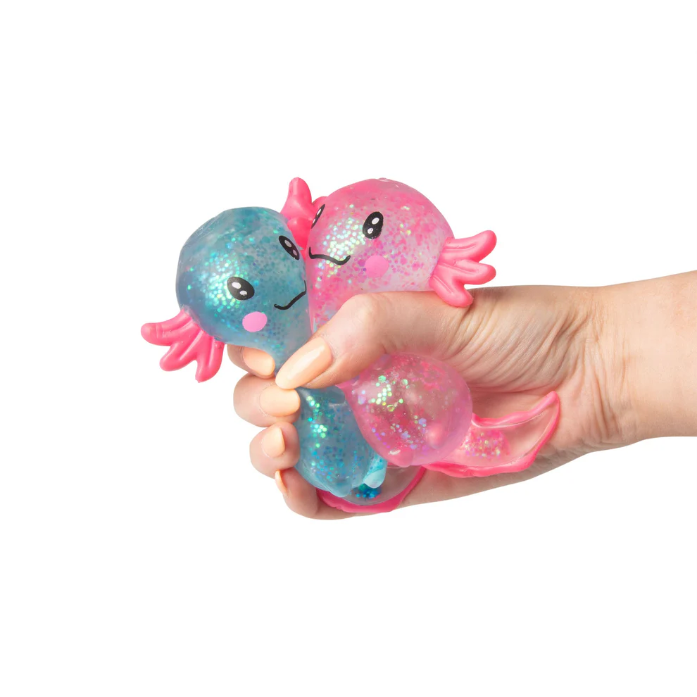 Scrunchems® Sugar Axolotl Squishy Fidget Toy (1pc) Assorted