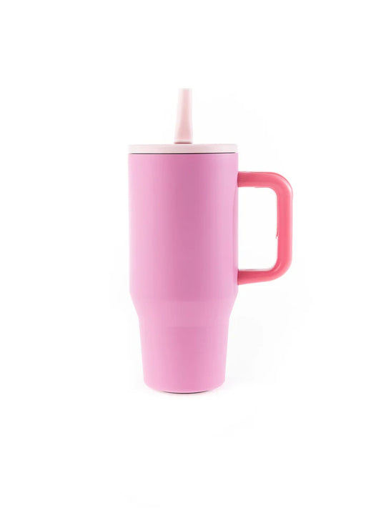 Mary Square 30oz Pink Tumbler