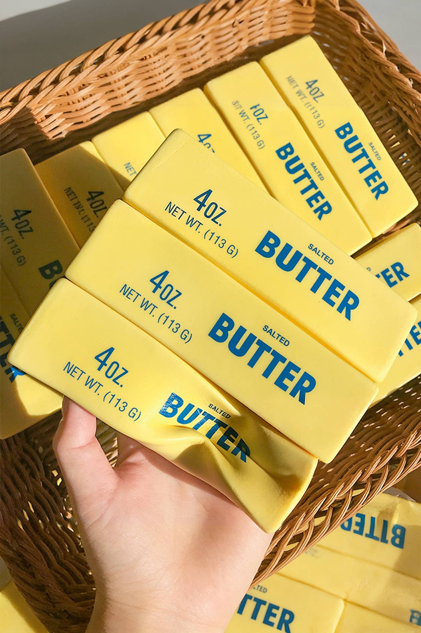 Butter Stick Squishy Yellow