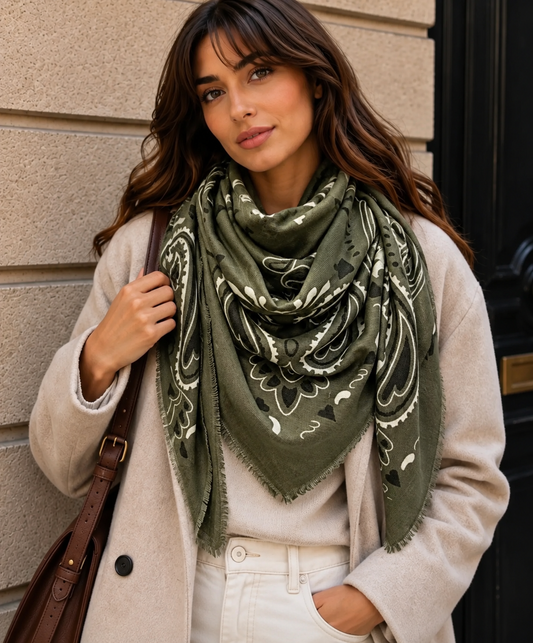 Sasha Large Bandana Scarf
