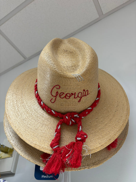Tipsy Threads Georgia Natural Palm Hat
