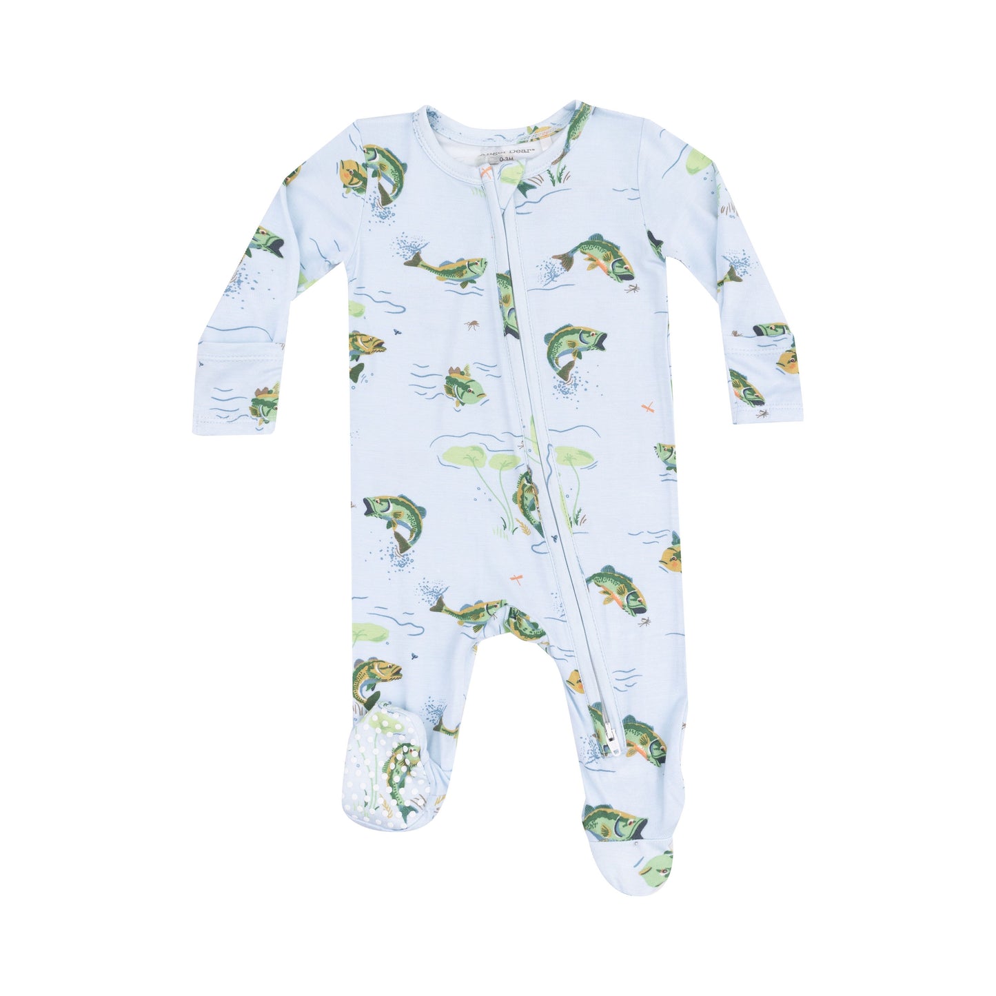 Angel Dear Bass 2 Way Zipper Footie
