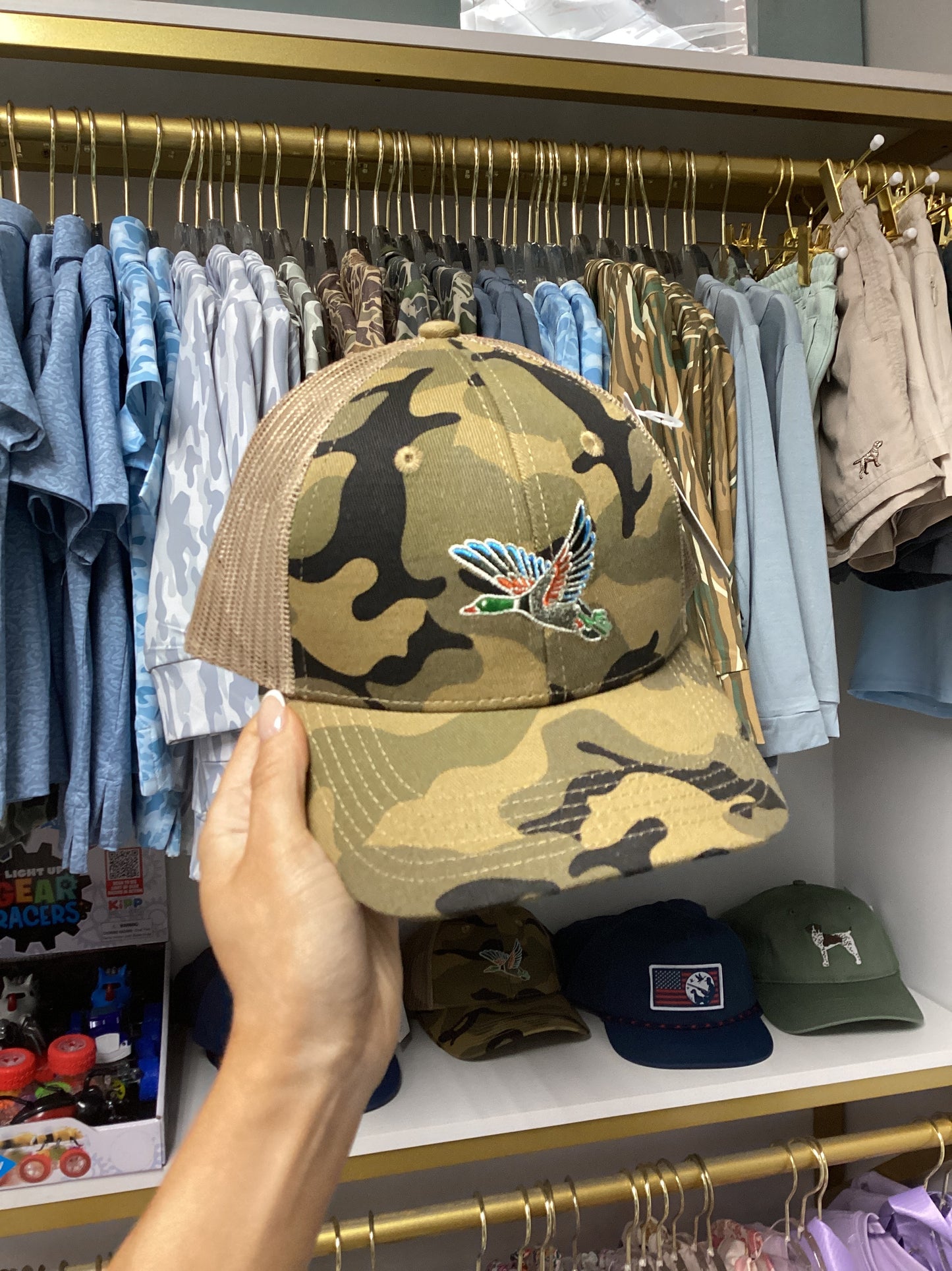 Kids Flying Mallard Hat