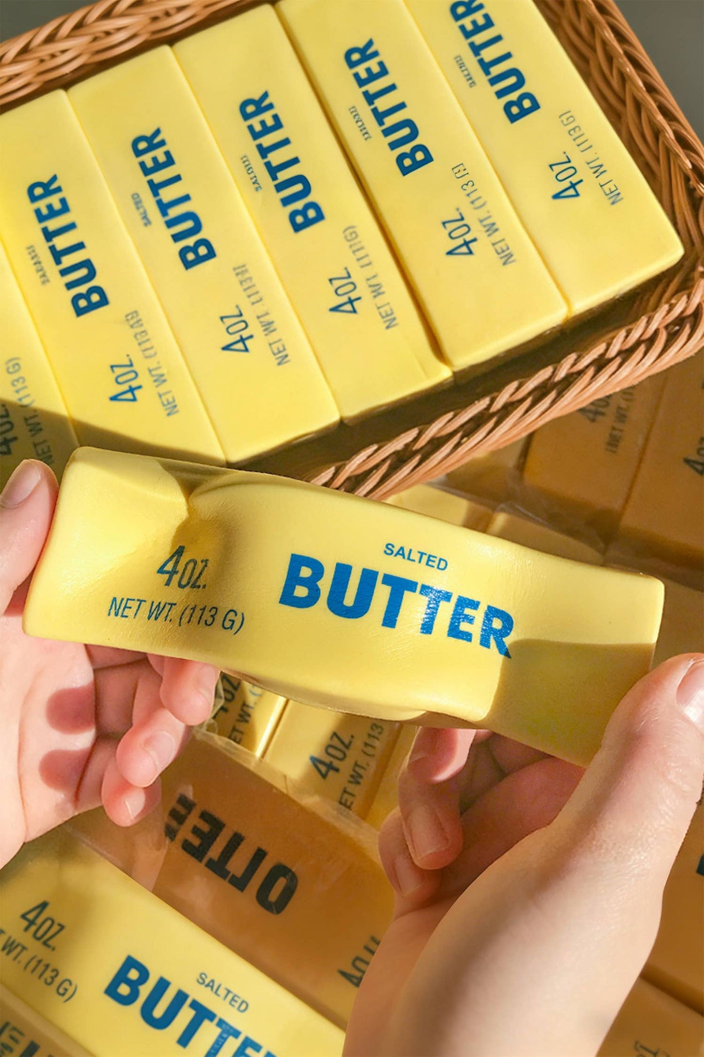 Butter Stick Squishy Yellow