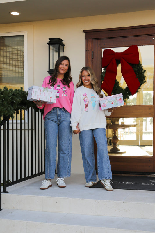 Nutcracker Cutie Sequin Sweatshirt
