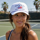 Land of the Free Embroidered USA Rope Trucker Hat