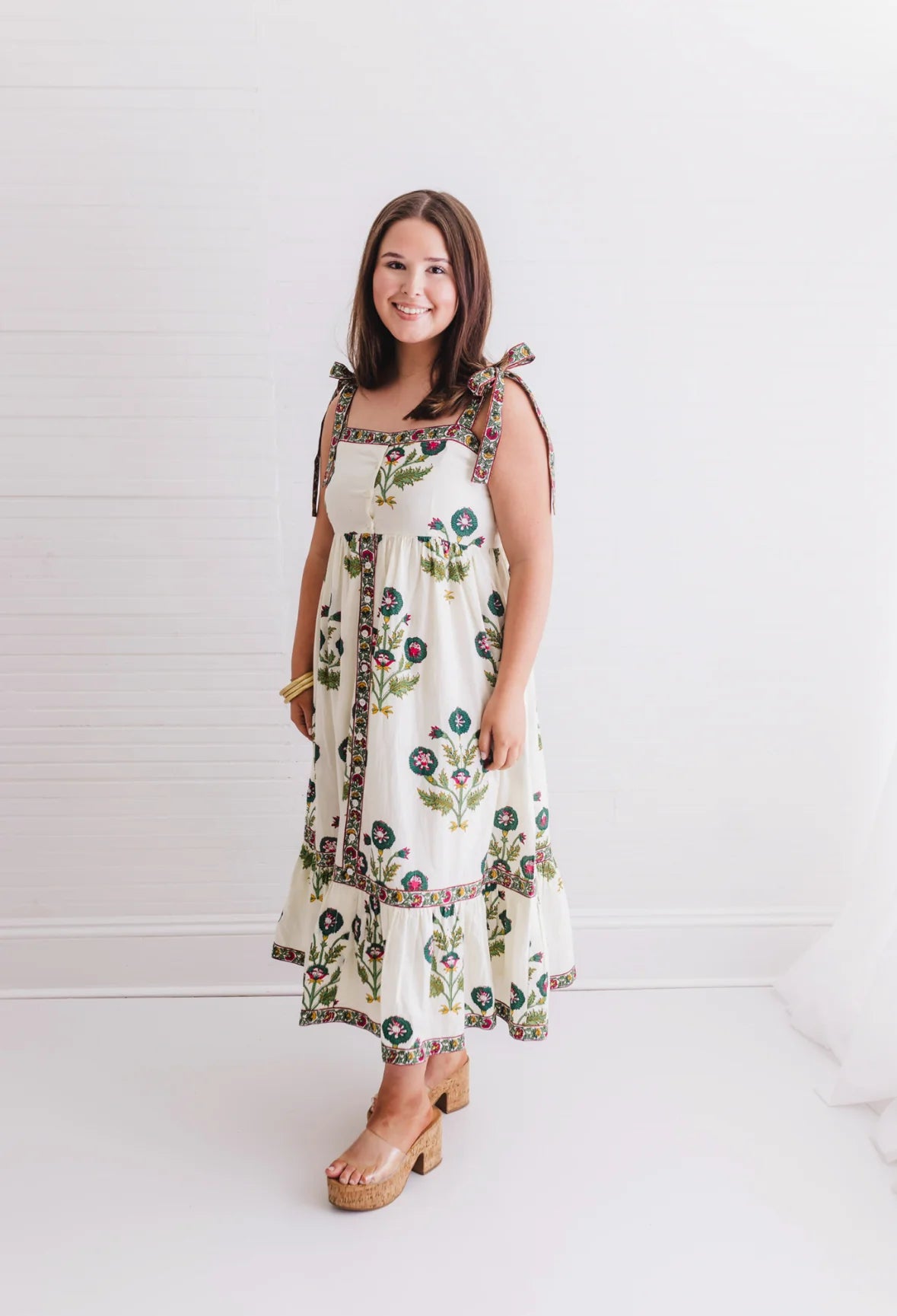 Camilla Floral Bow Maxi Dress Camilla Floral Bow Maxi Dress