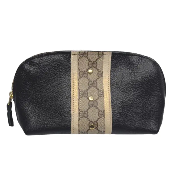 Upcycled Gucci Cosmetic Pouch