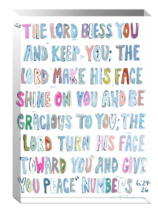 Chelsea McShane Art Numbers 6:24-26 Acrylic