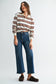 Allie Slim Wide Leg Denim in Dark