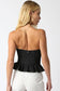 Autumn Strapless Corset Top