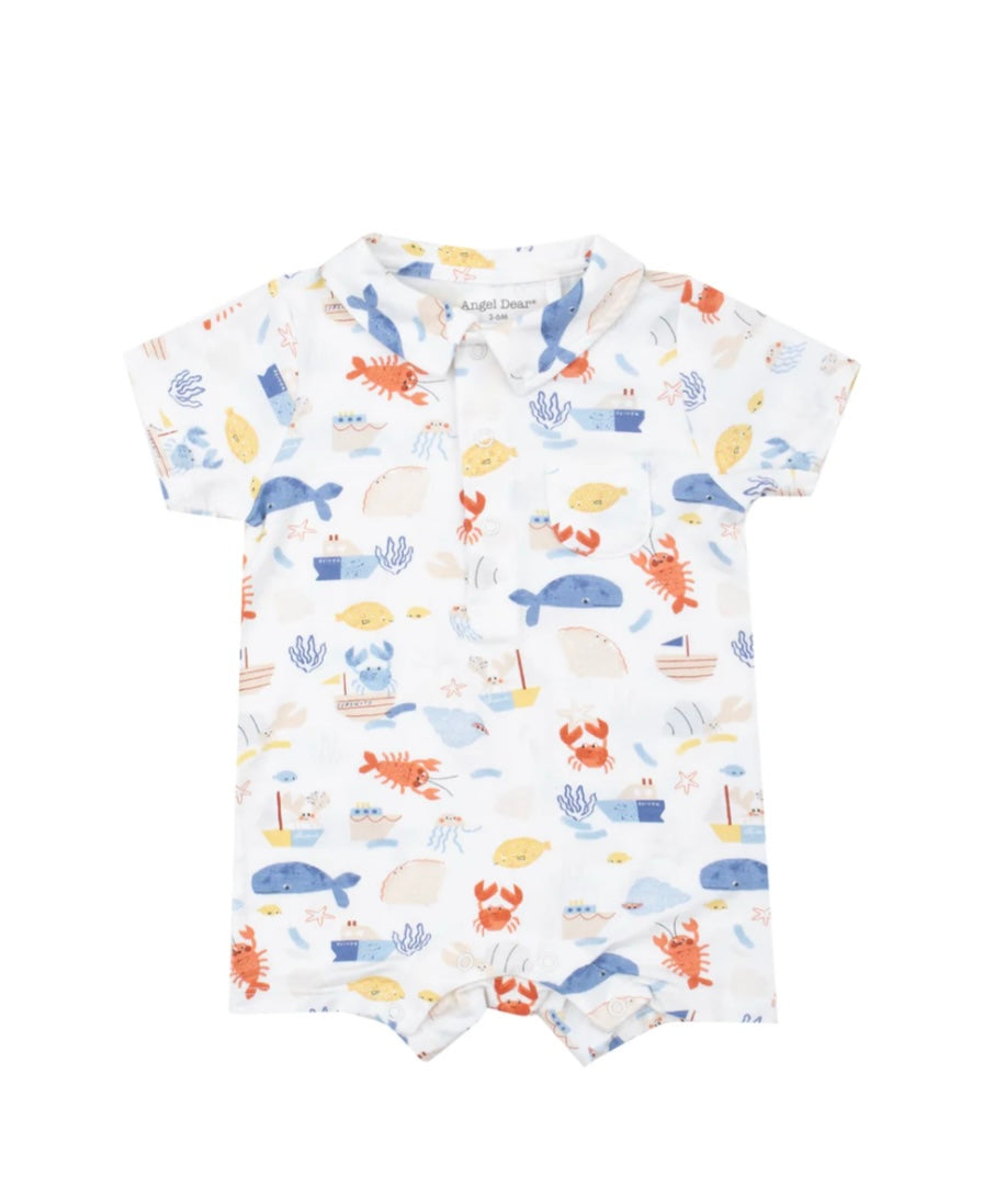 Angel Dear In The Ocean Polo Shortie