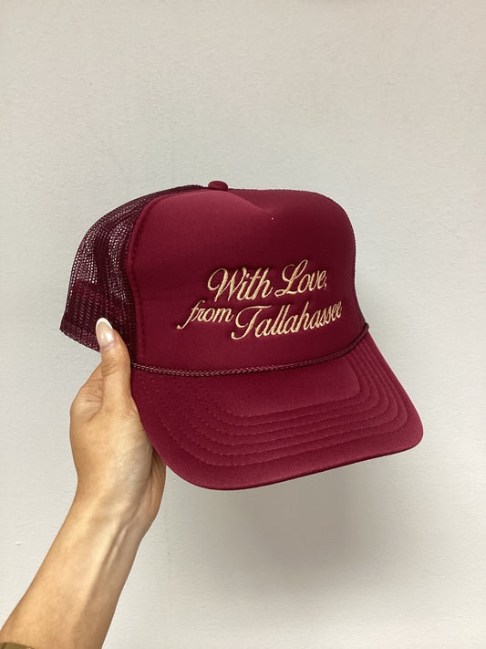 With Love From Tallahassee Trucker Hat