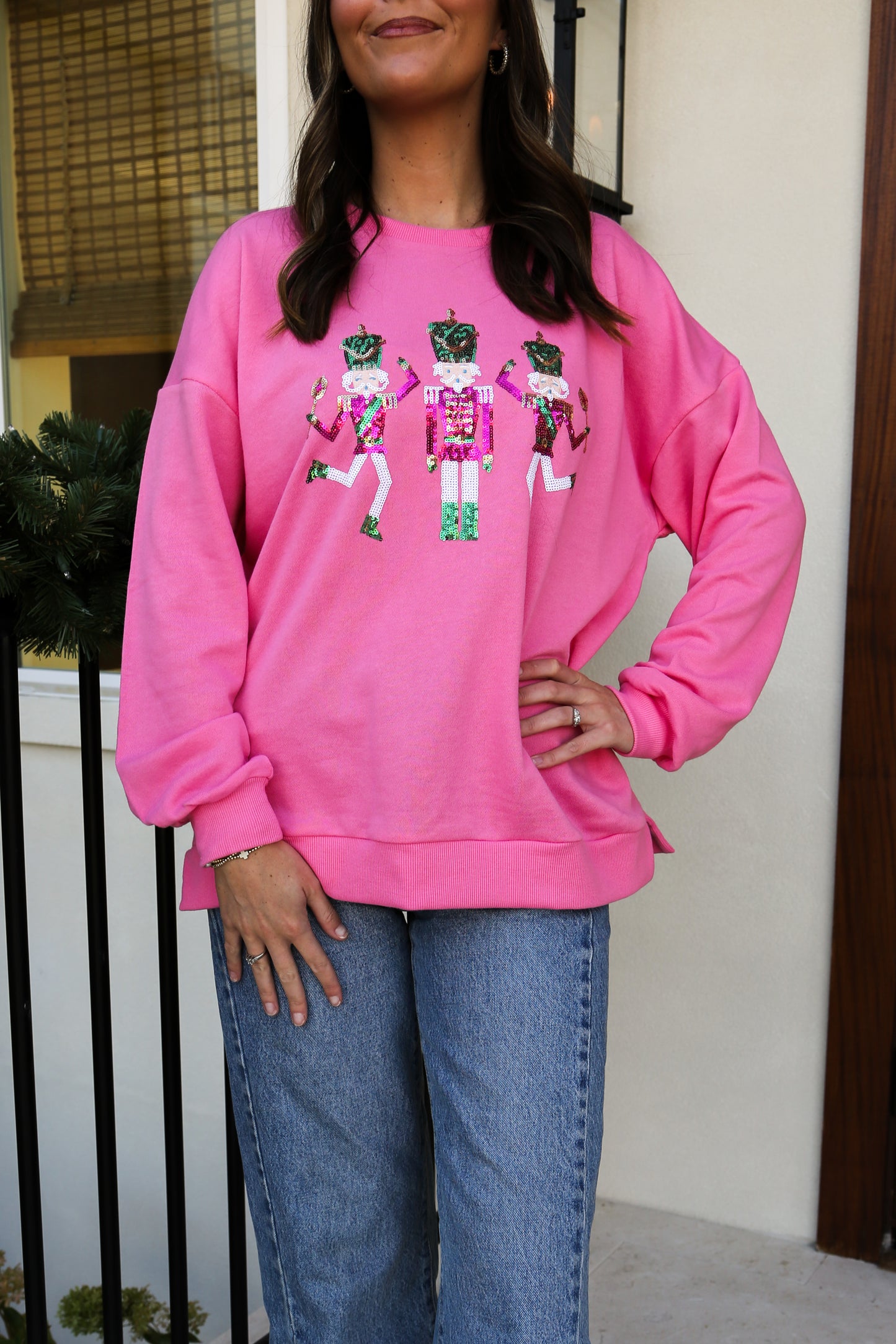 Nutcracker Cutie Sequin Sweatshirt