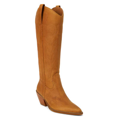 Agency Caramel Leather Boot