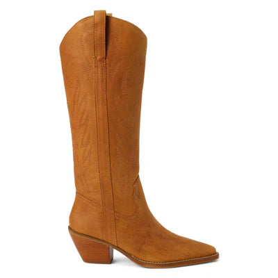 Agency Caramel Leather Boot