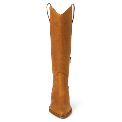 Agency Caramel Leather Boot